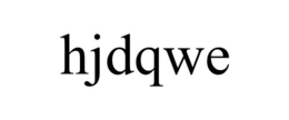 HJDQWE trademark
