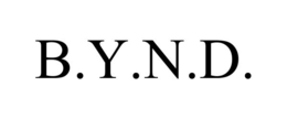 B.Y.N.D. trademark
