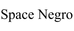 SPACE NEGRO trademark
