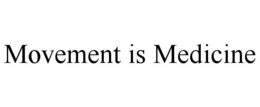 MOVEMENT IS MEDICINE trademark