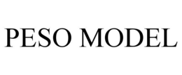 PESO MODEL trademark