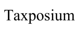 TAXPOSIUM trademark
