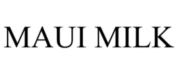 MAUI MILK trademark