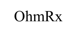 OHMRX trademark