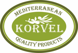 KORVEL, MEDITERRANEAN QUALITY PRODUCTS trademark