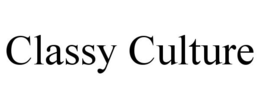 CLASSY CULTURE trademark