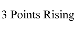 3 POINTS RISING trademark