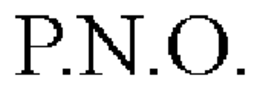 P.N.O. trademark