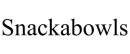 SNACKABOWLS trademark