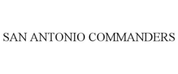 SAN ANTONIO COMMANDERS trademark