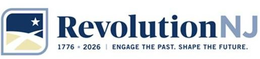 REVOLUTIONNJ 1776 2026 ENGAGE THE PAST. SHAPE THE FUTURE. trademark