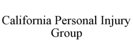 CALIFORNIA PERSONAL INJURY GROUP trademark