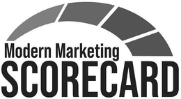 MODERN MARKETING SCORECARD trademark