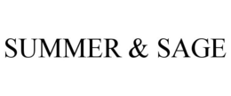 SUMMER & SAGE trademark