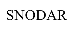 SNODAR trademark