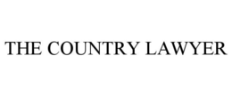THE COUNTRY LAWYER trademark