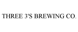 THREE 3'S BREWING CO. trademark