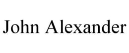 JOHN ALEXANDER trademark