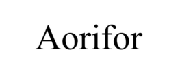 AORIFOR trademark