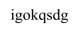 IGOKQSDG trademark