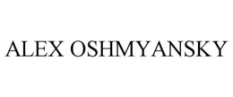 ALEX OSHMYANSKY trademark