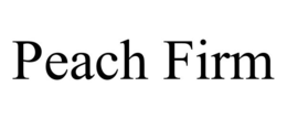 PEACH FIRM trademark