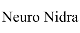 NEURO NIDRA trademark