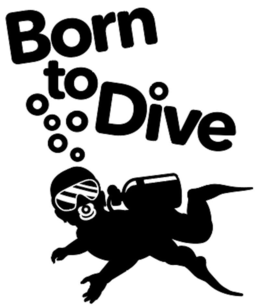 BORN TO DIVE trademark
