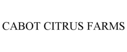 CABOT CITRUS FARMS trademark
