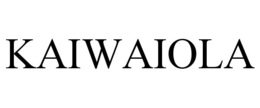 KAIWAIOLA trademark