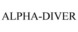 ALPHA-DIVER trademark