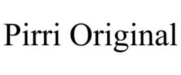 PIRRI ORIGINAL trademark
