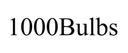 1000BULBS trademark