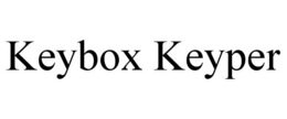 KEYBOX KEYPER trademark