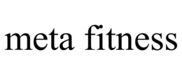 META FITNESS trademark