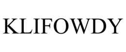 KLIFOWDY trademark