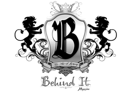 B  THE ART OF LUXURY  BEHIND IT MAGAZINE trademark