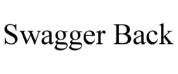 SWAGGER BACK trademark