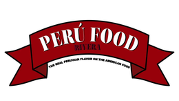 PERÚ FOOD RIVERA THE REAL PERUVIAN FLAVOR ON THE AMERICAN FOOD trademark
