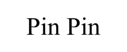 PIN PIN trademark