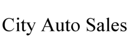 CITY AUTO SALES trademark