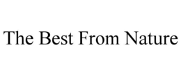 THE BEST FROM NATURE trademark