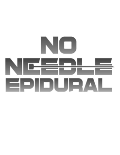 NO NEEDLE EPIDURAL trademark