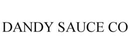 DANDY SAUCE CO trademark