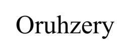 ORUHZERY trademark