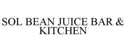 SOL BEAN JUICE BAR & KITCHEN trademark