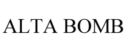 ALTA BOMB trademark