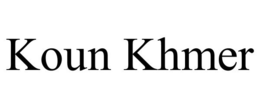 KOUN KHMER trademark