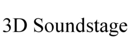3D SOUNDSTAGE trademark