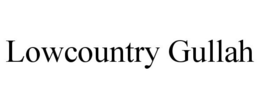 LOWCOUNTRY GULLAH trademark